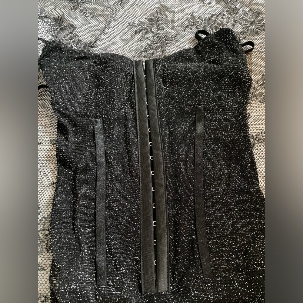 Shimmer Night Rhythm Corset Bodysuit 
Free People - Picture 7 of 10